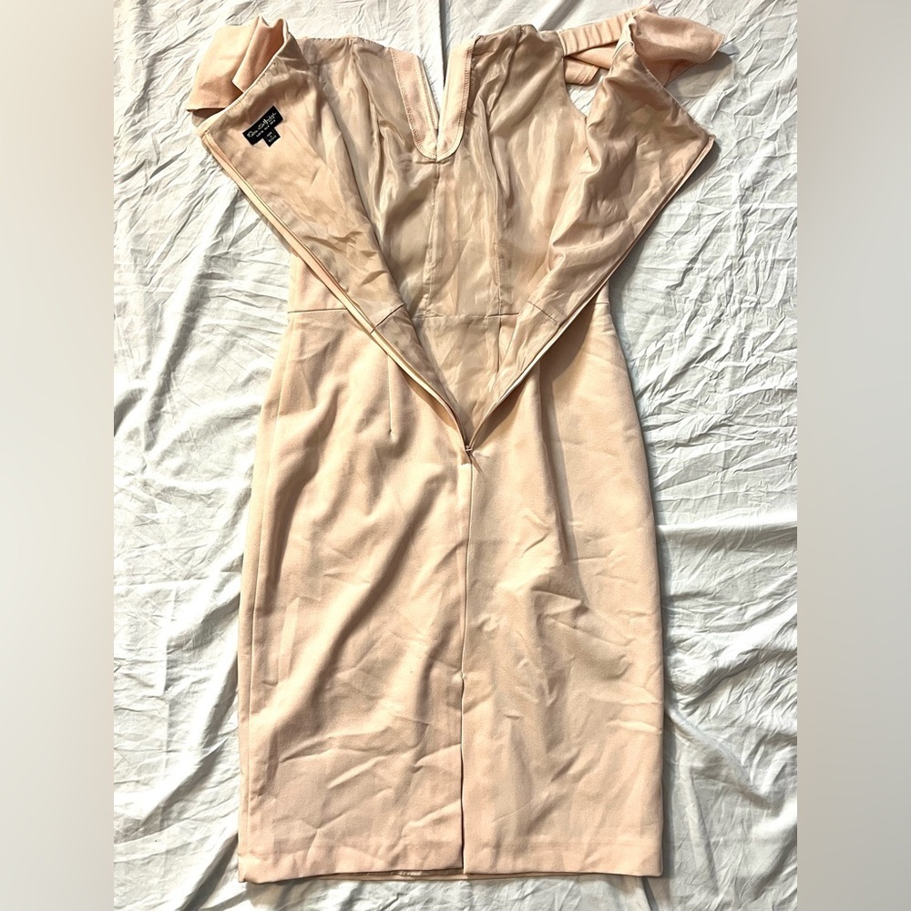 Miss Selfridge Pink/Cream Colored Women’s Size 4 Dress Preloved - Picture 10 of 12